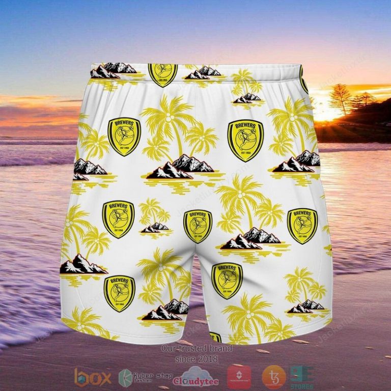 Burton Albion Hawaiian shirt short 1