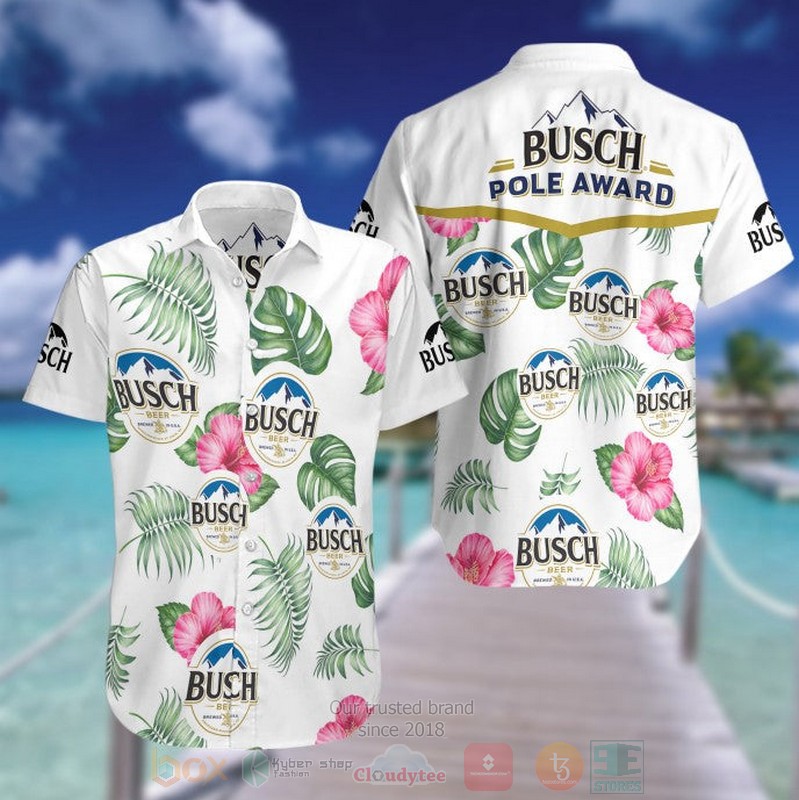 Busch Beer Hawaiian Shirt