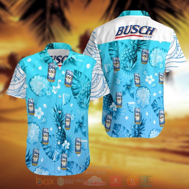 Busch Latte Summer Hawaiian Shirt