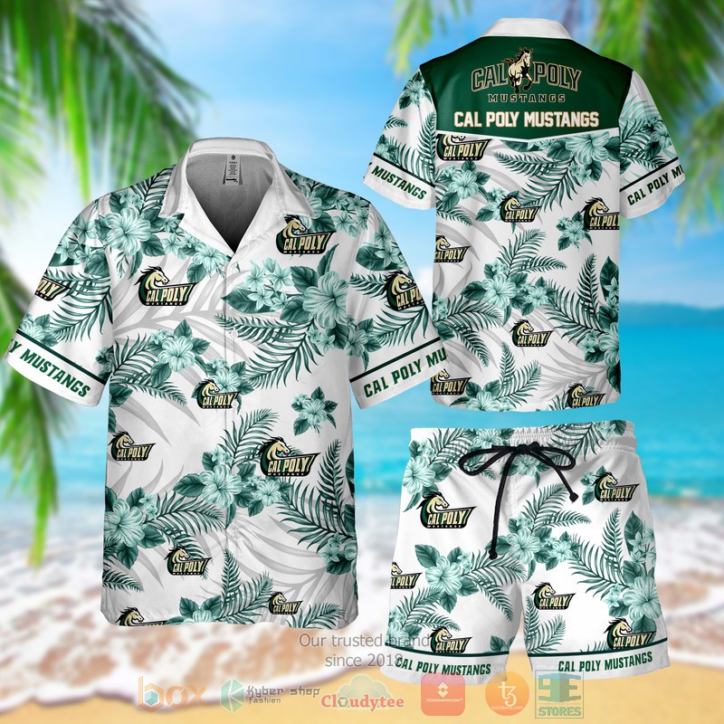 Cal Poly Mustangs Hawaiian Shirt Shorts