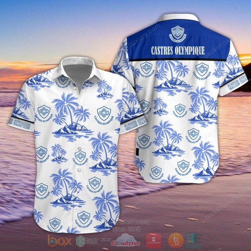 Castres Olympique Hawaiian Shirt Shorts