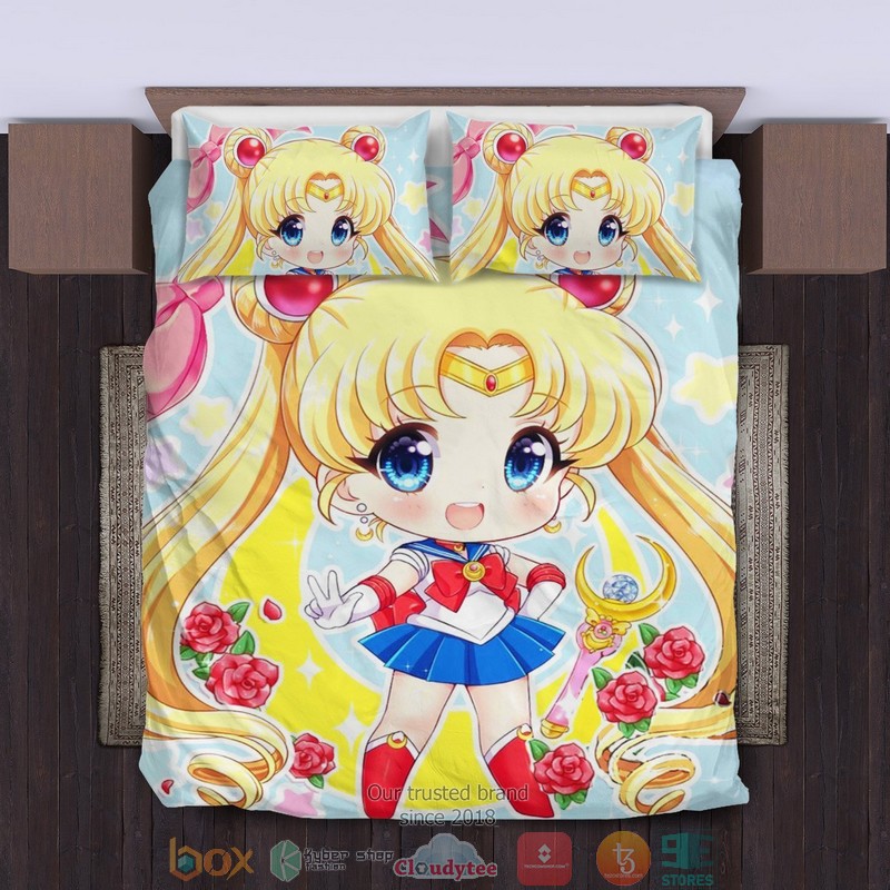 Chibi Sailor Moon Bedding Set