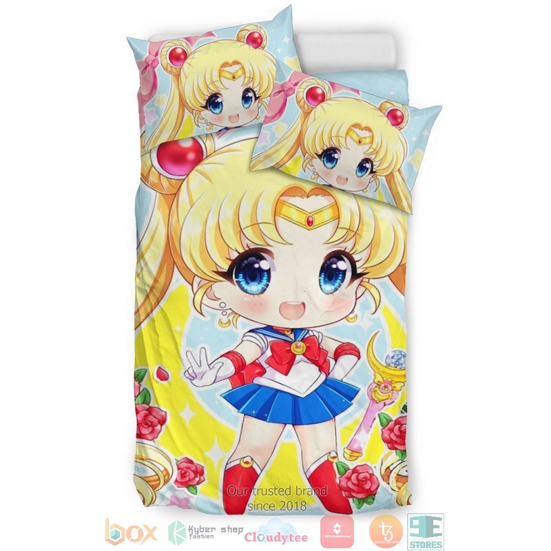 Chibi Sailor Moon Bedding Set 1