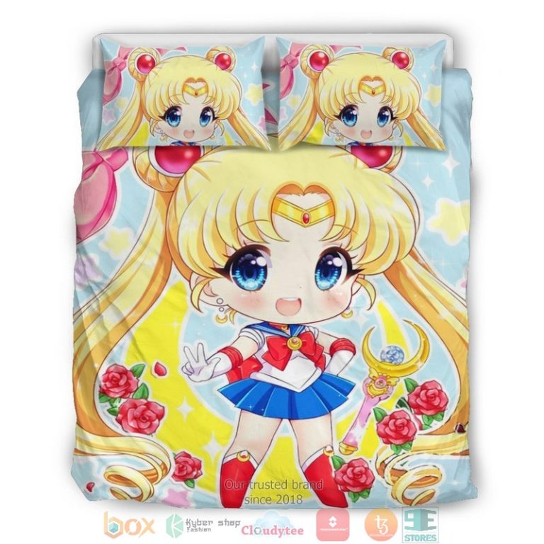 Chibi Sailor Moon Bedding Set 1 2