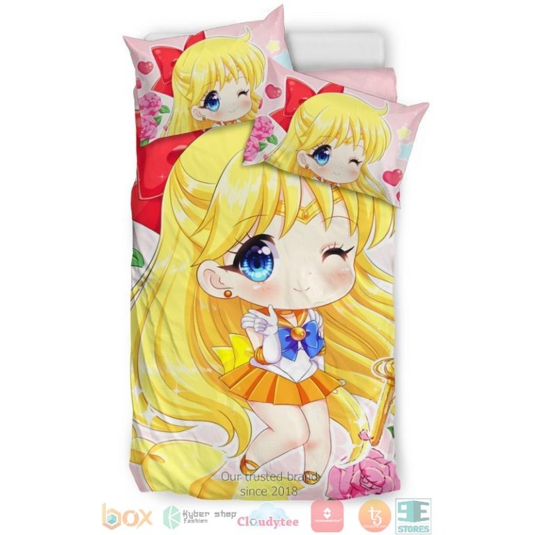 Chibi Sailor Venus Bedding Set 1