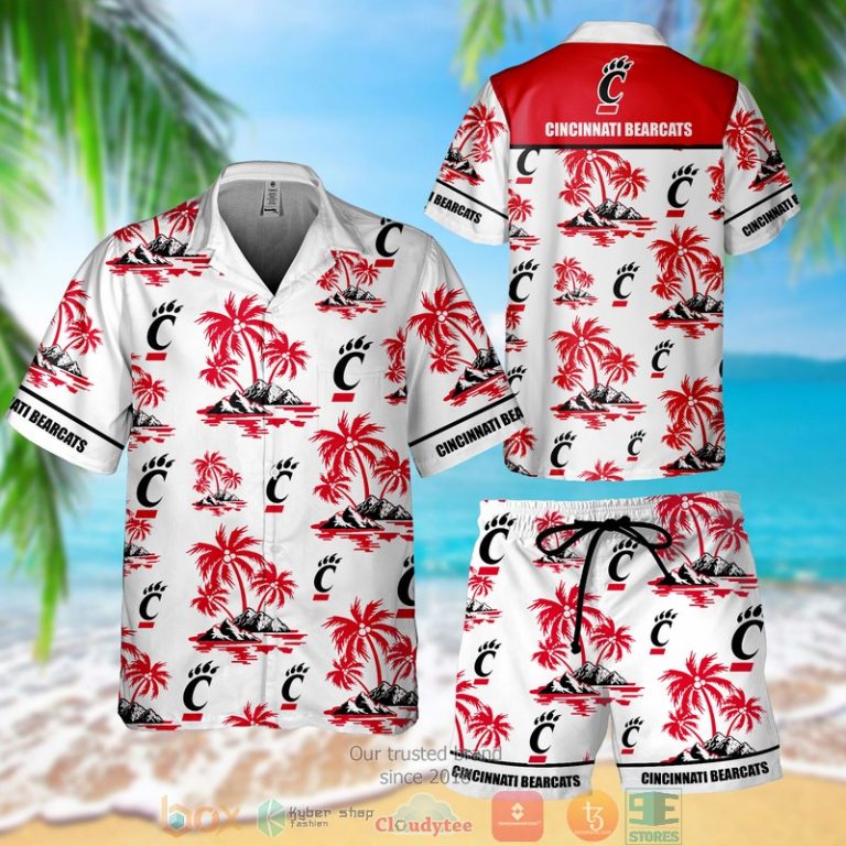 Cincinnati Bearcats Hawaiian Shirt Short