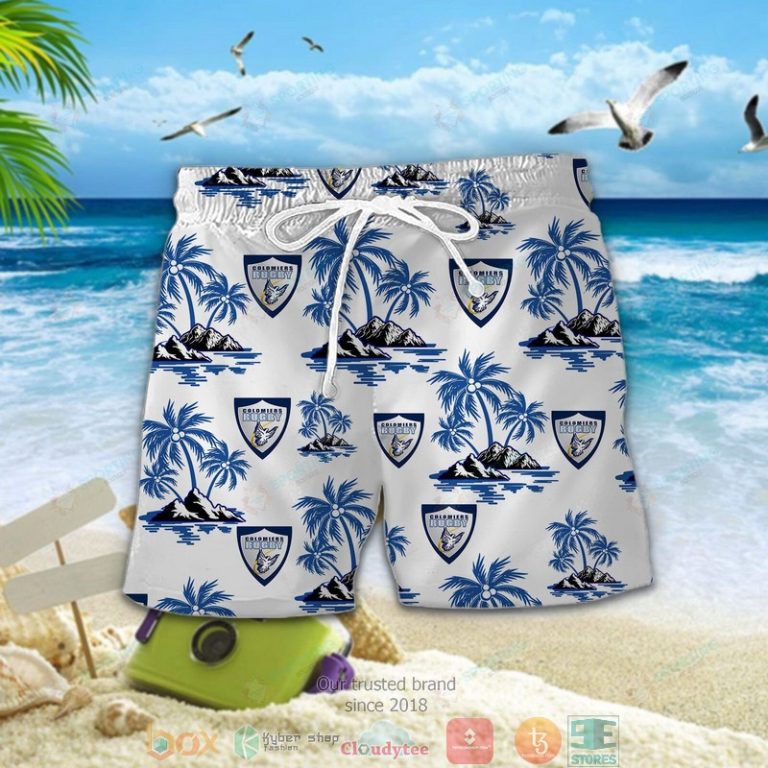 Colomiers Rugby Hawaiian shirt short 1