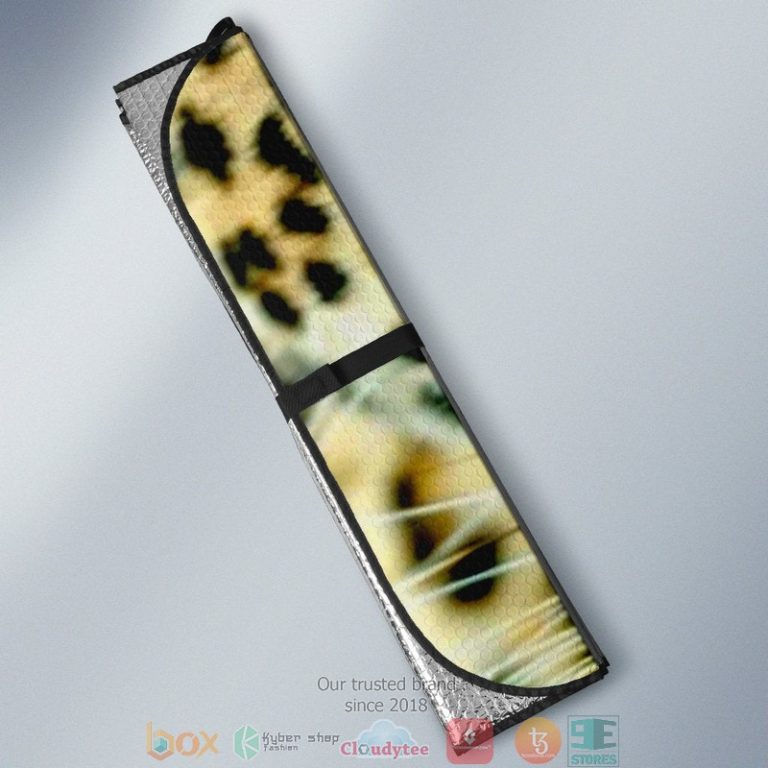 Cool Cheetah Cheetah Car Sunshade 1 2