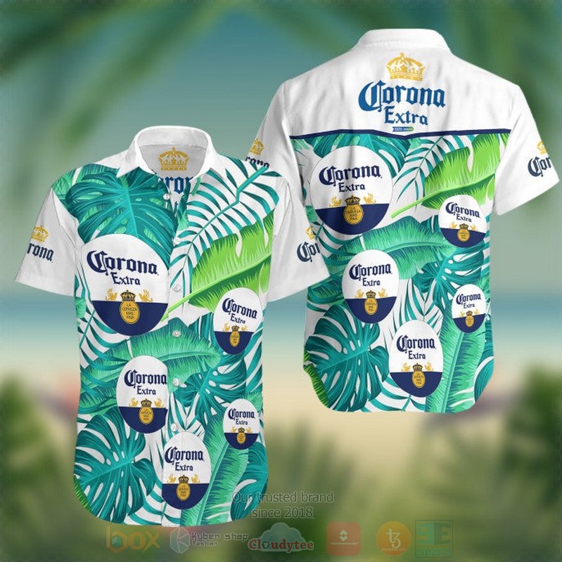 Corona Extra Beer Summer Hawaiian Shirt