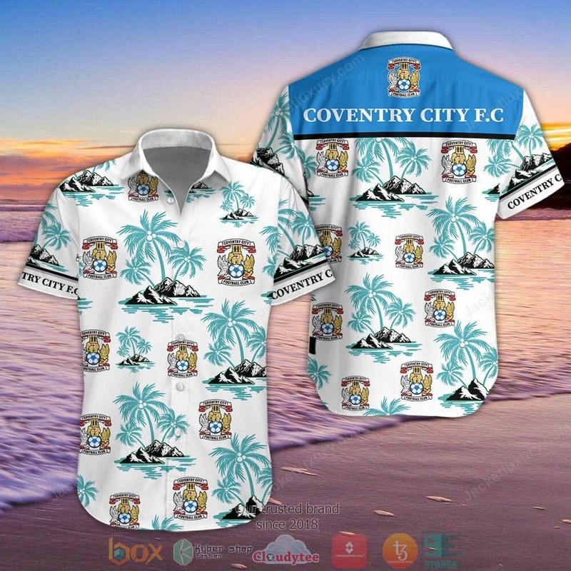 Coventry City F.C Hawaiian shirt short