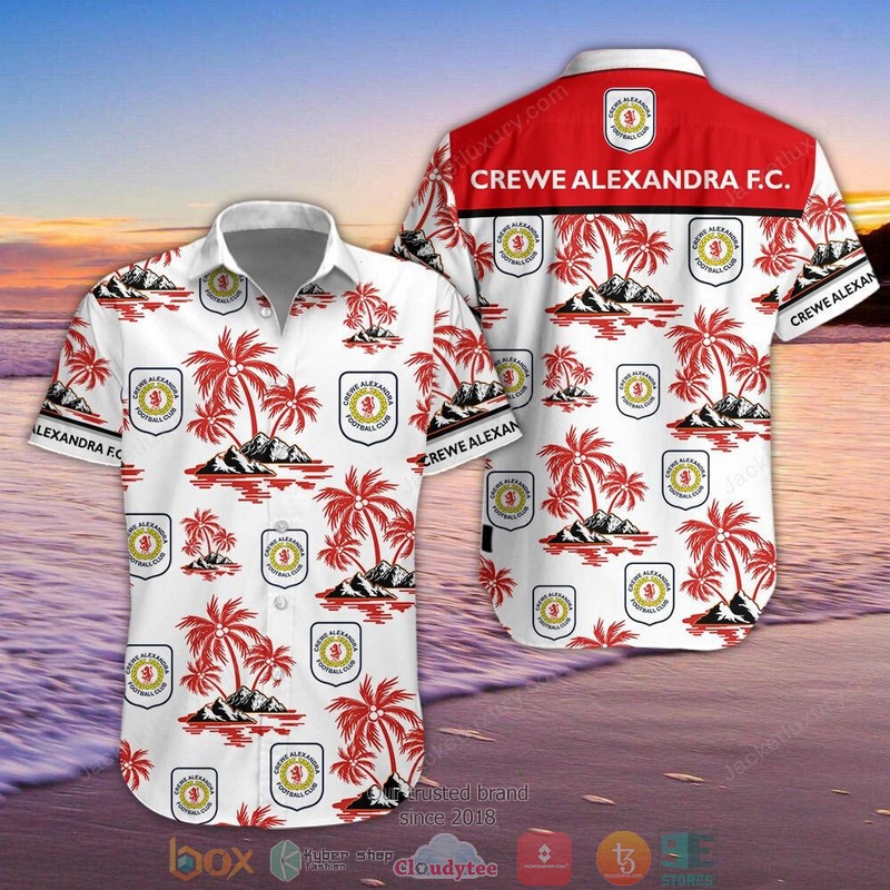Crewe Alexandra Hawaiian shirt short