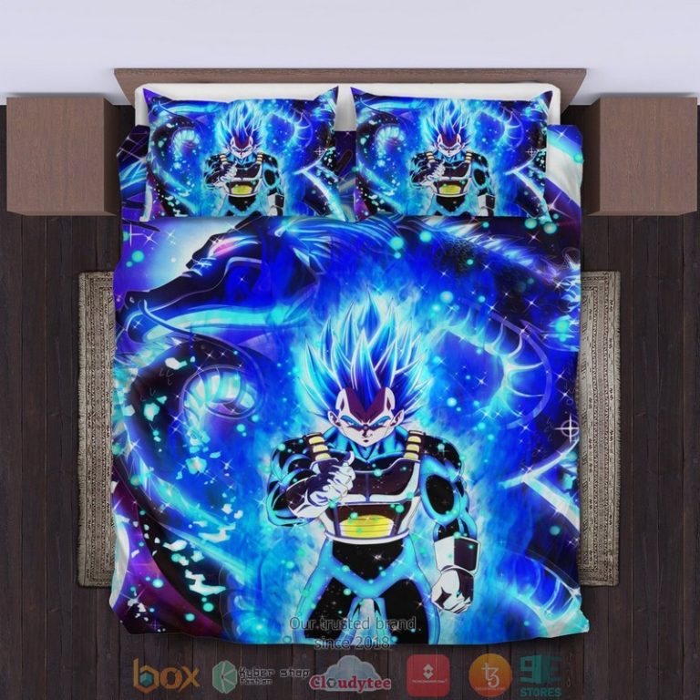 Dragon Ball Super Blue Bedding Set