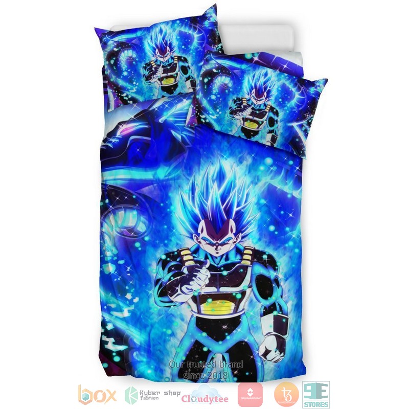 Dragon Ball Super Blue Bedding Set 1