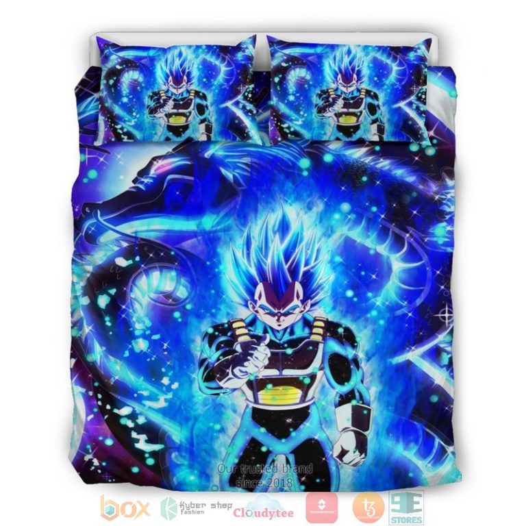 Dragon Ball Super Blue Bedding Set 1 2