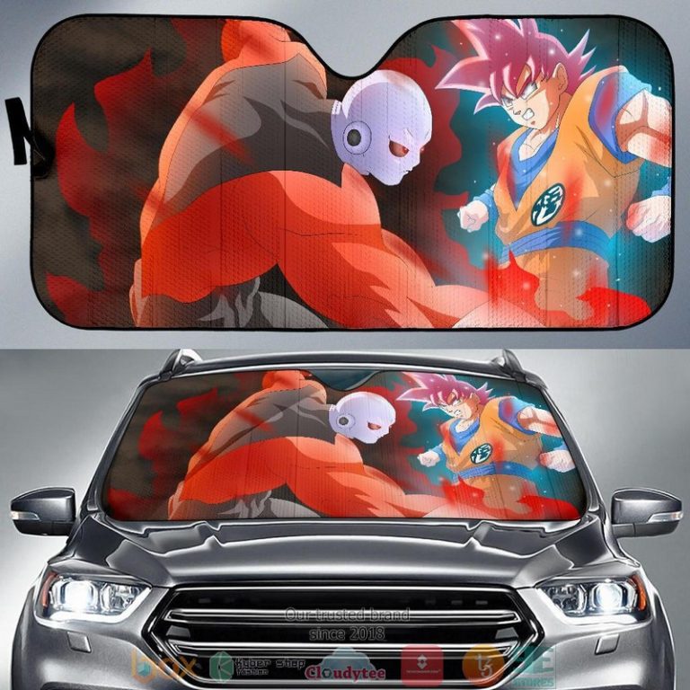 Dragon Ball Super Jiren GokuAnime Car Sunshade