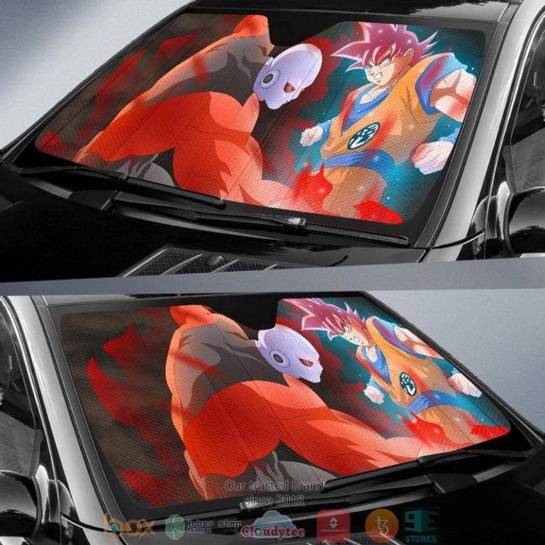 Dragon Ball Super Jiren GokuAnime Car Sunshade 1