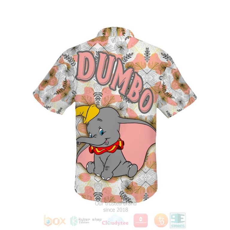 Dumbo Pink Summer Hawaiian Shirt 1 2