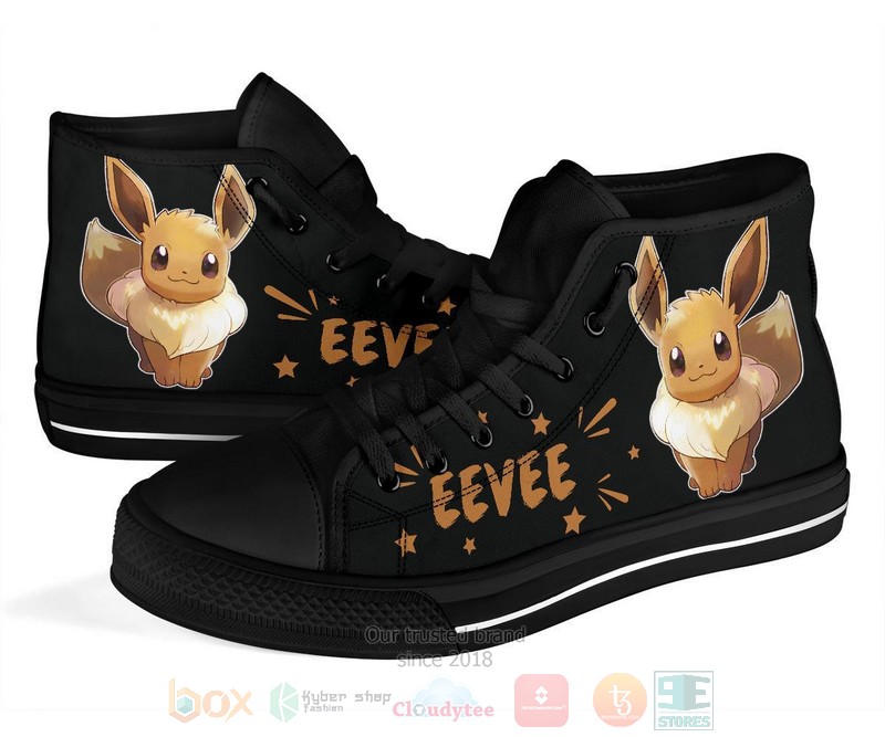 Eevee Canvas high top shoes 1
