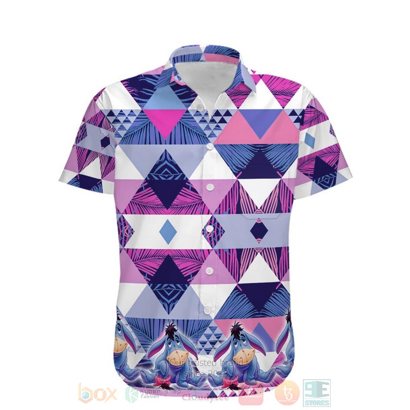 Eeyore Summer Hawaiian Shirt 1