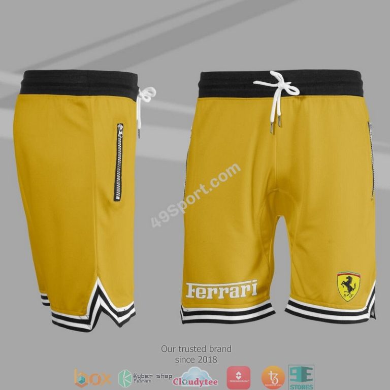 Ferrari Basketball Shorts 1 2