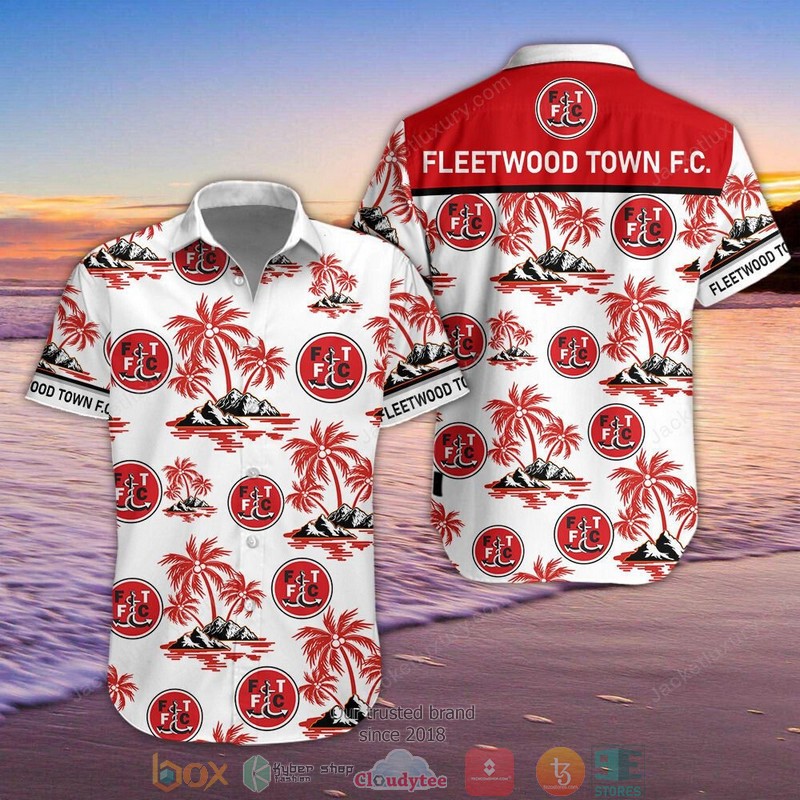 Fleetwood Town Hawaiian shirt short