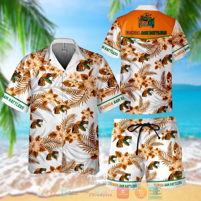 Florida A M Rattlers Hawaiian Shirt Shorts