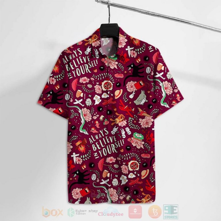 Ghibli Always Be Yourself Hawaiian Shirt