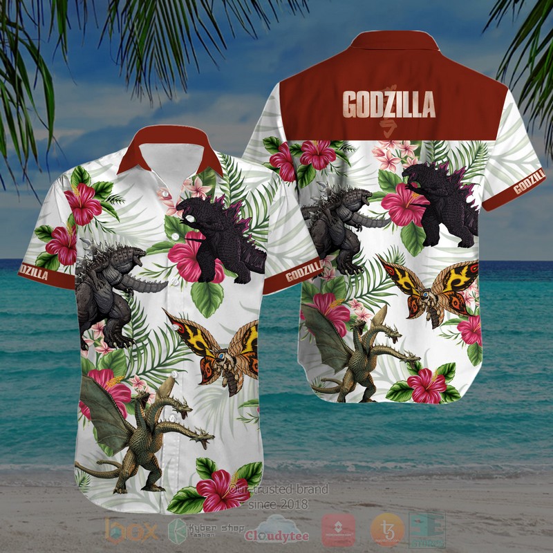 Godzilla Godzilla Hawaiian Shirt