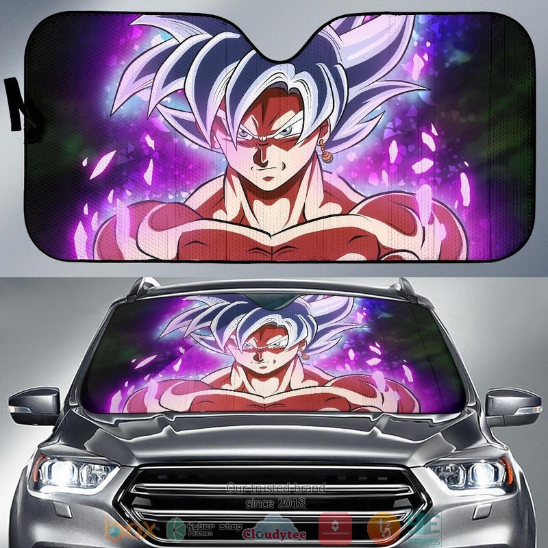 Goku Black Dragon Ball Super Hd Anime Car Sunshade