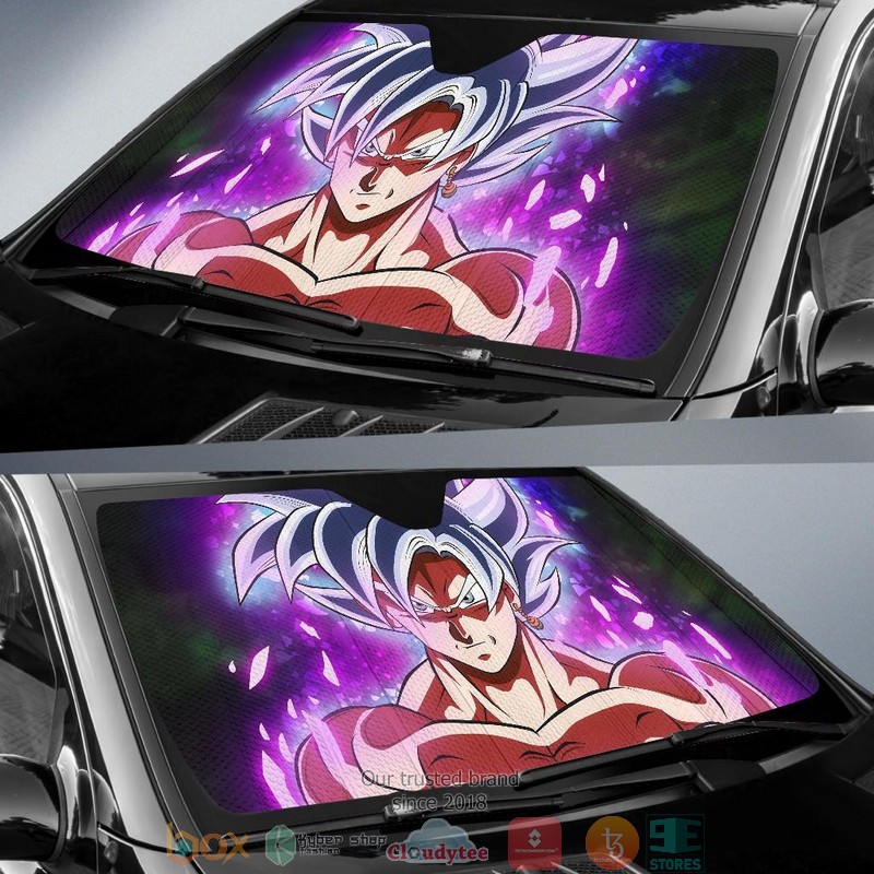 Goku Black Dragon Ball Super Hd Anime Car Sunshade 1