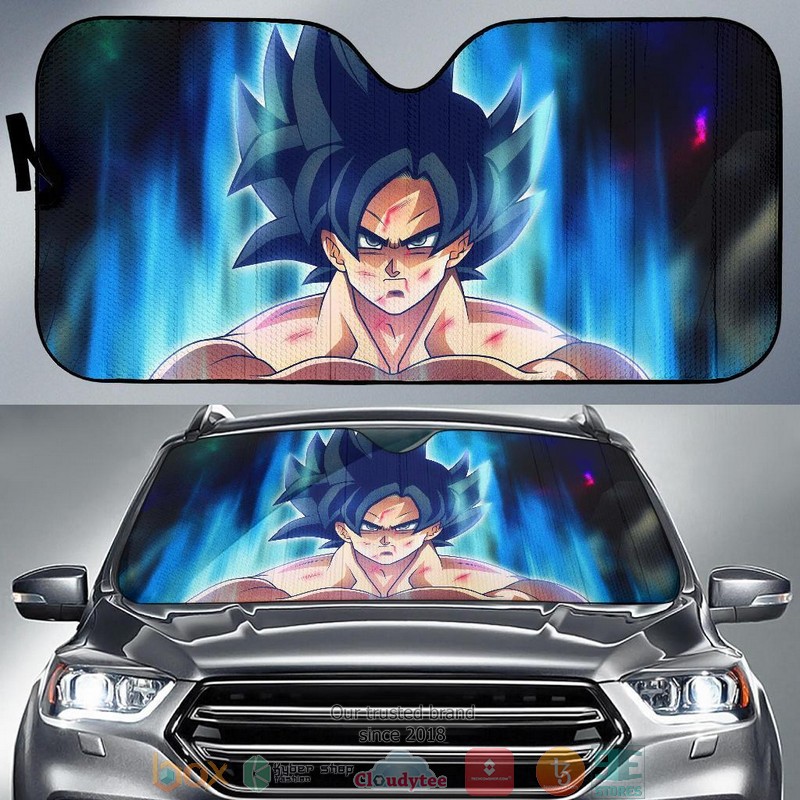 Goku Limit Breaker Dragon Ball Super Anime Car Sunshade