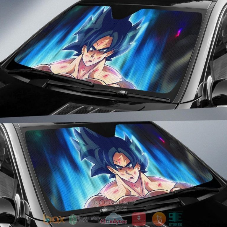 Goku Limit Breaker Dragon Ball Super Anime Car Sunshade 1