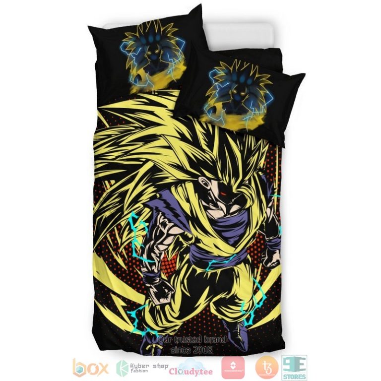 Goku Super Saiyan 3 Bedding Set 1