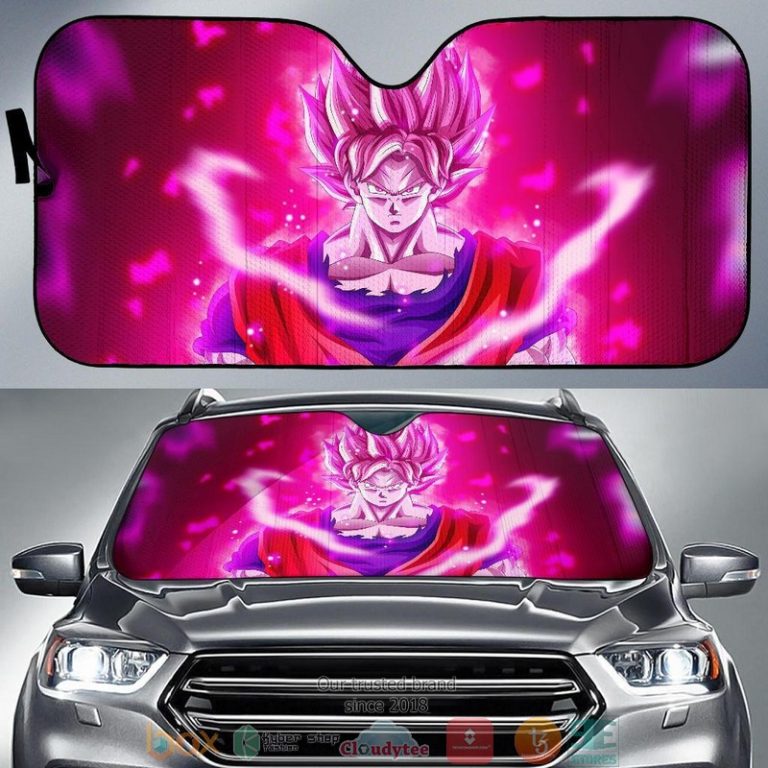 Goku Super Saiyan Anime Car Sunshade