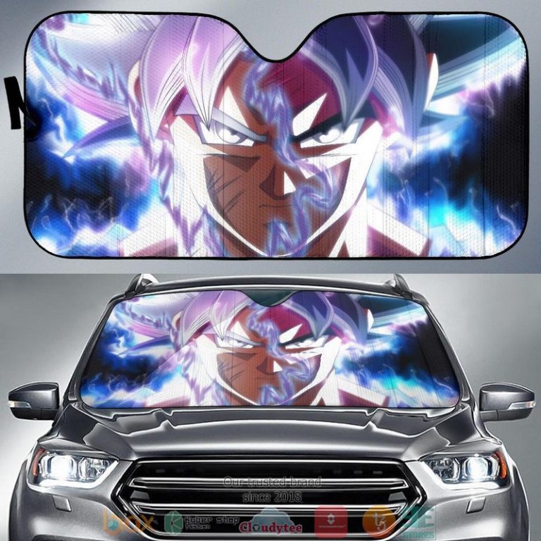 Goku Ultra Instinct Dragon Ball Super Anime Car Sunshade