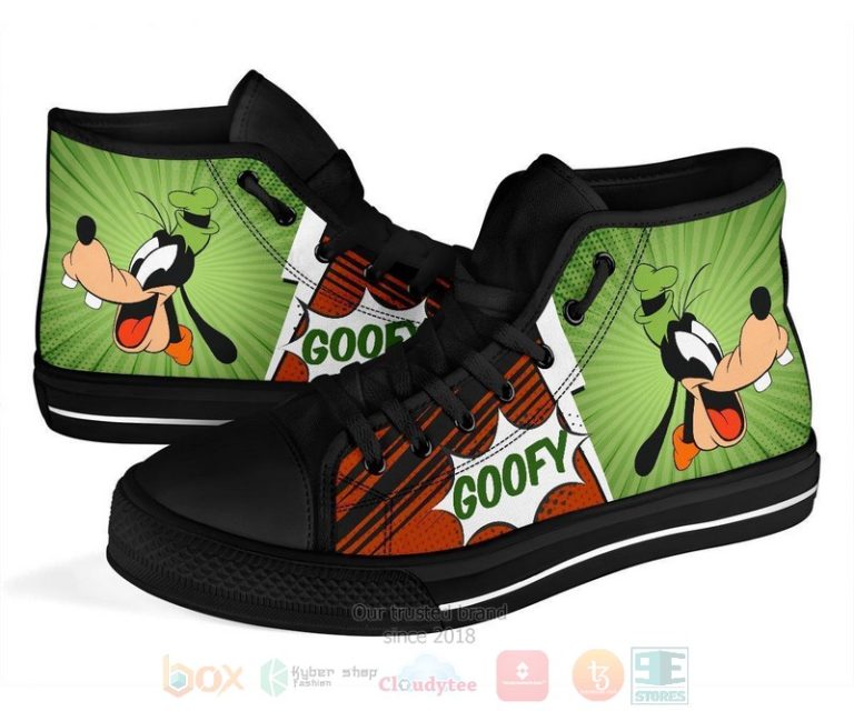 Goofy Canvas high top shoes 1 2