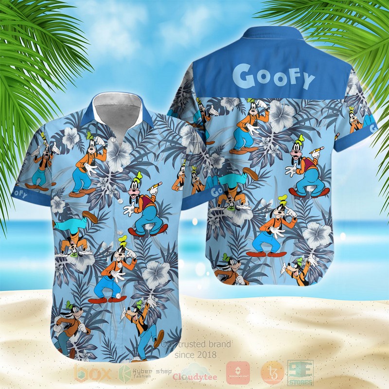 Goofy Summer Disney Goofy Hawaiian Shirt
