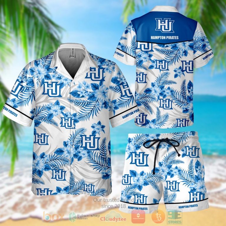 Hampton Pirates Hawaiian Shirt Shorts