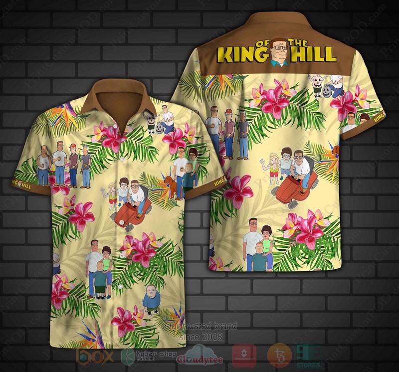 Hank Hill Summer King Of The Hill Hawaiian Shirt