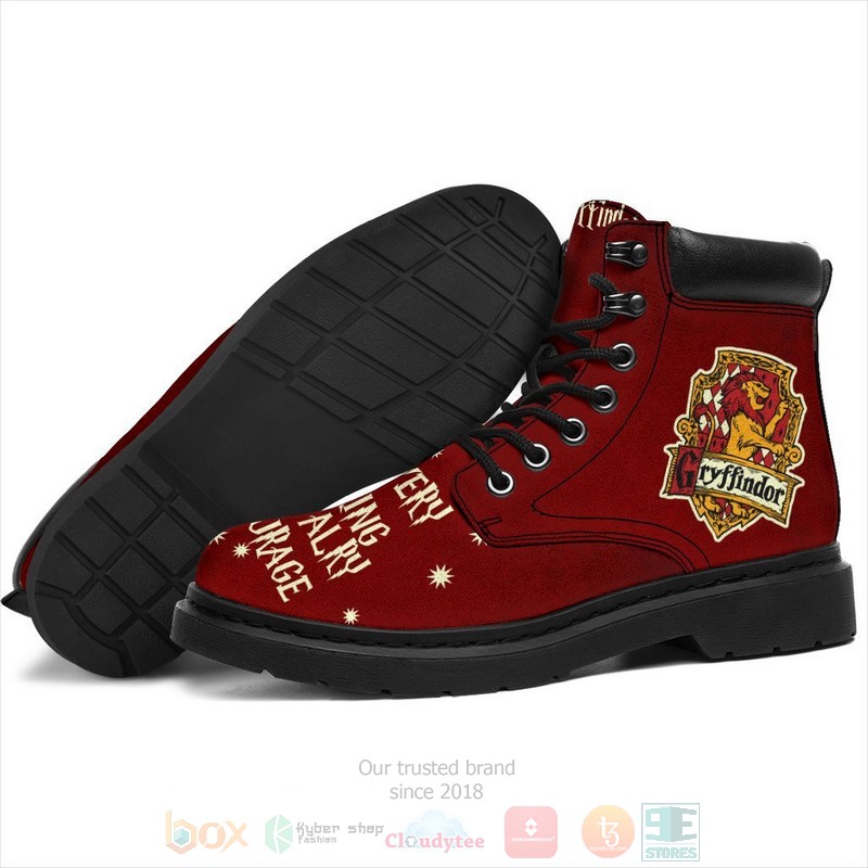 Harry Potter Gryffindor Timberland Boots 1