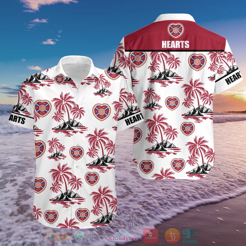 Heart of Midlothian Hawaiian Shirt