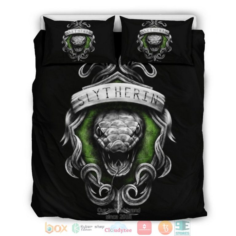 Hogwarts House Banners Bedding Set 1 2