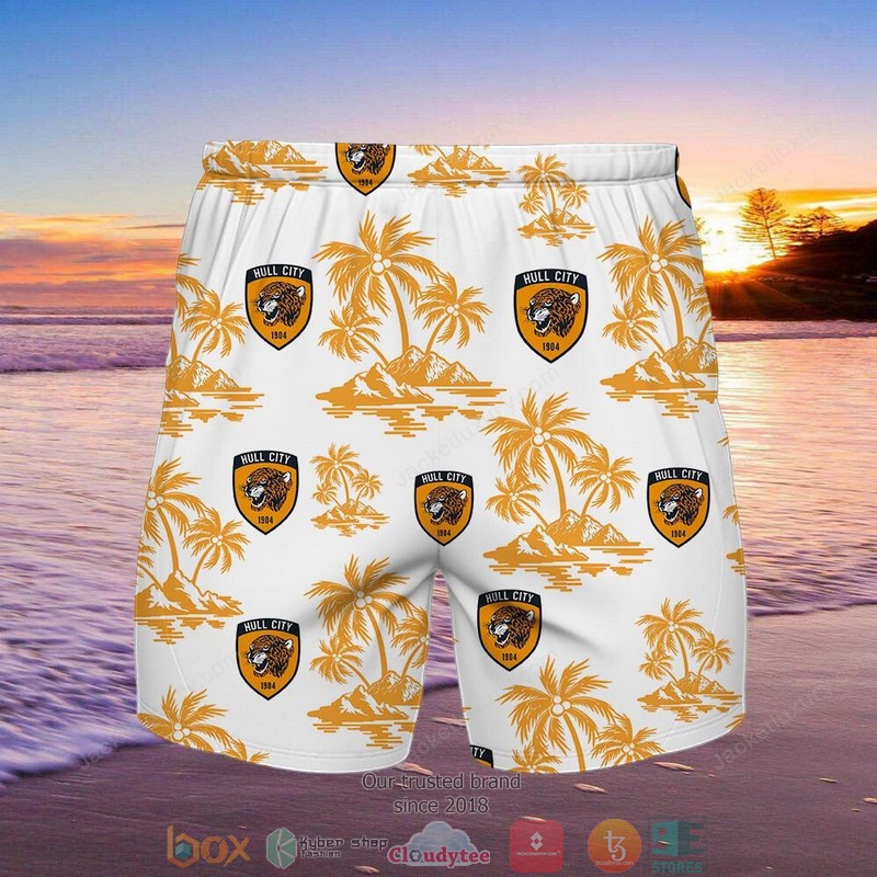 Hull City Hawaiian shirt short 1