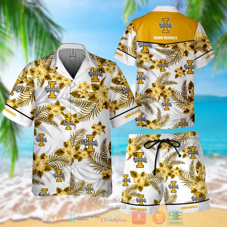 Idaho Vandals Hawaiian Shirt Shorts