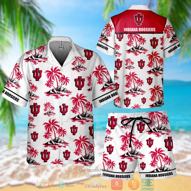 Indiana Hoosiers Hawaiian Shirt Short