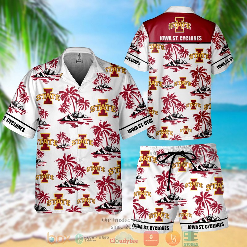 Iowa St. Cyclones Hawaiian Shirt Short
