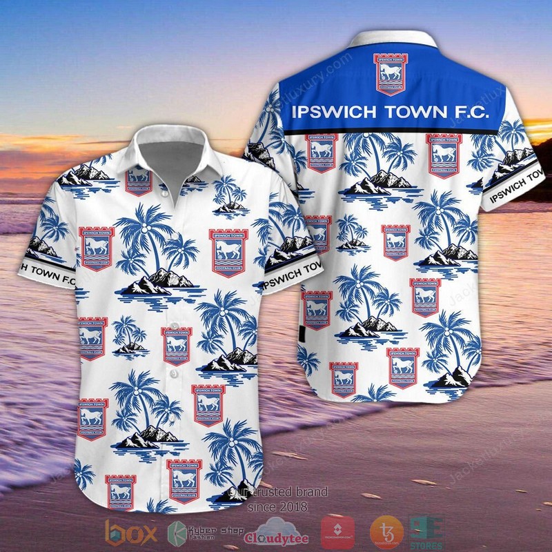 Ipswich Town Hawaiian shirt short