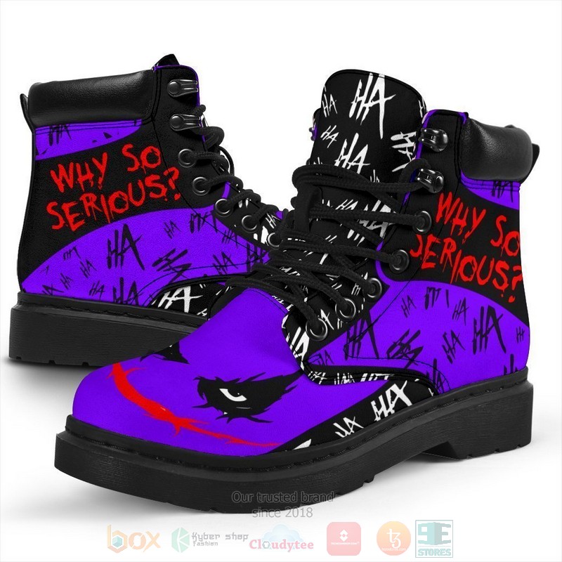 Joker Why So Serious Timberland Boots