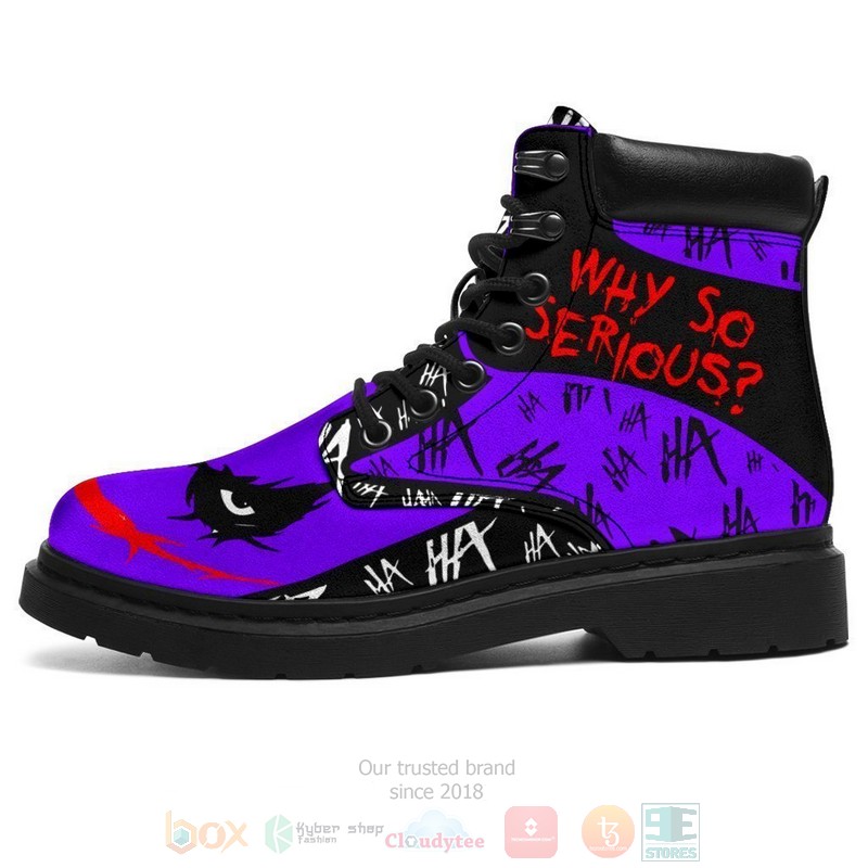 Joker Why So Serious Timberland Boots 1