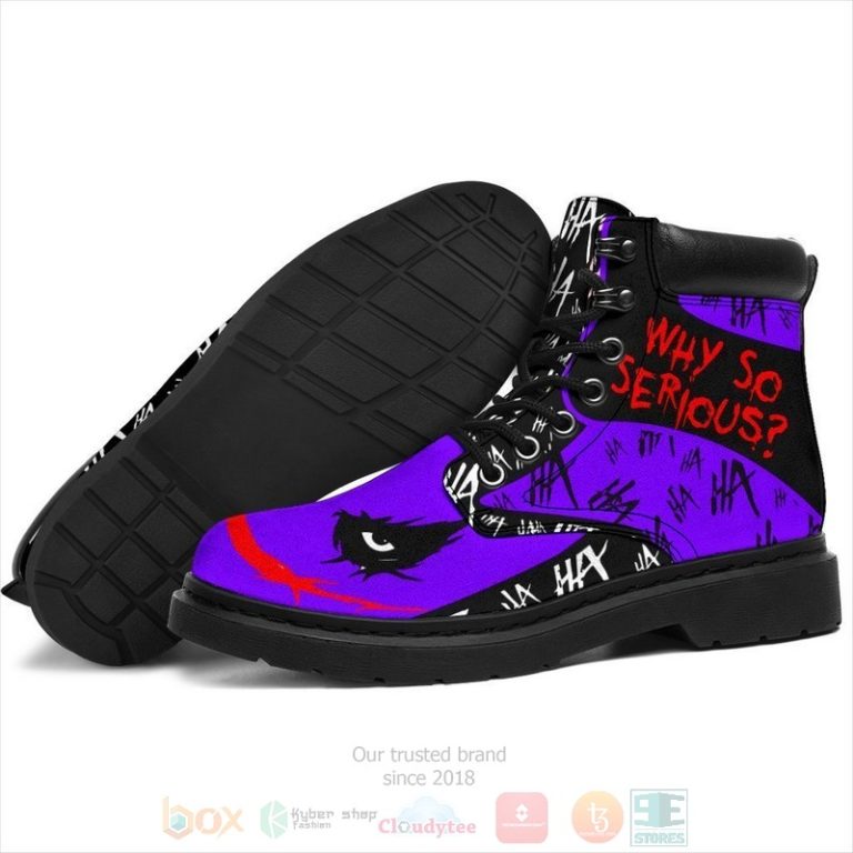 Joker Why So Serious Timberland Boots 1 2